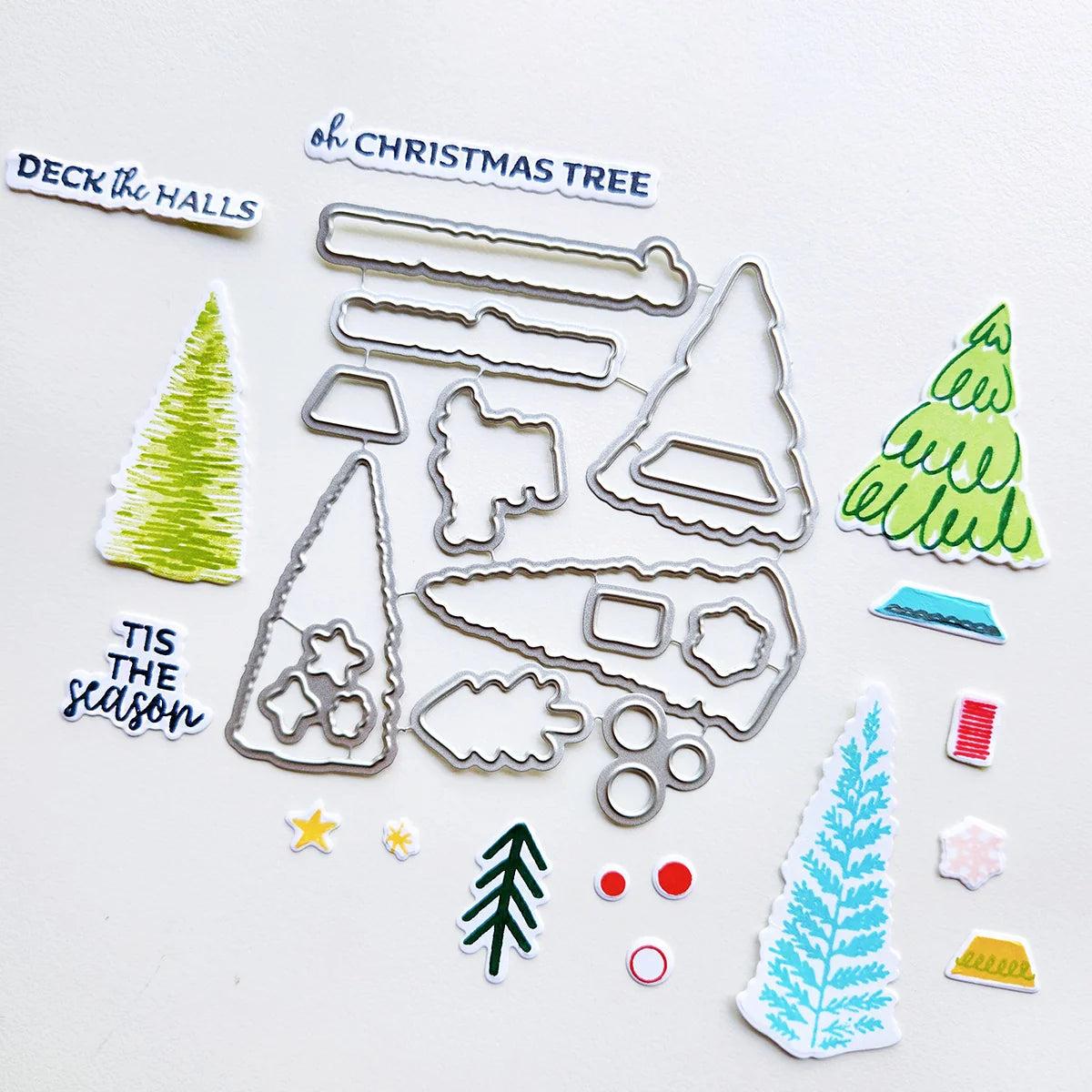 Catherine Pooler Designs - Dies - Festive Firs-ScrapbookPal