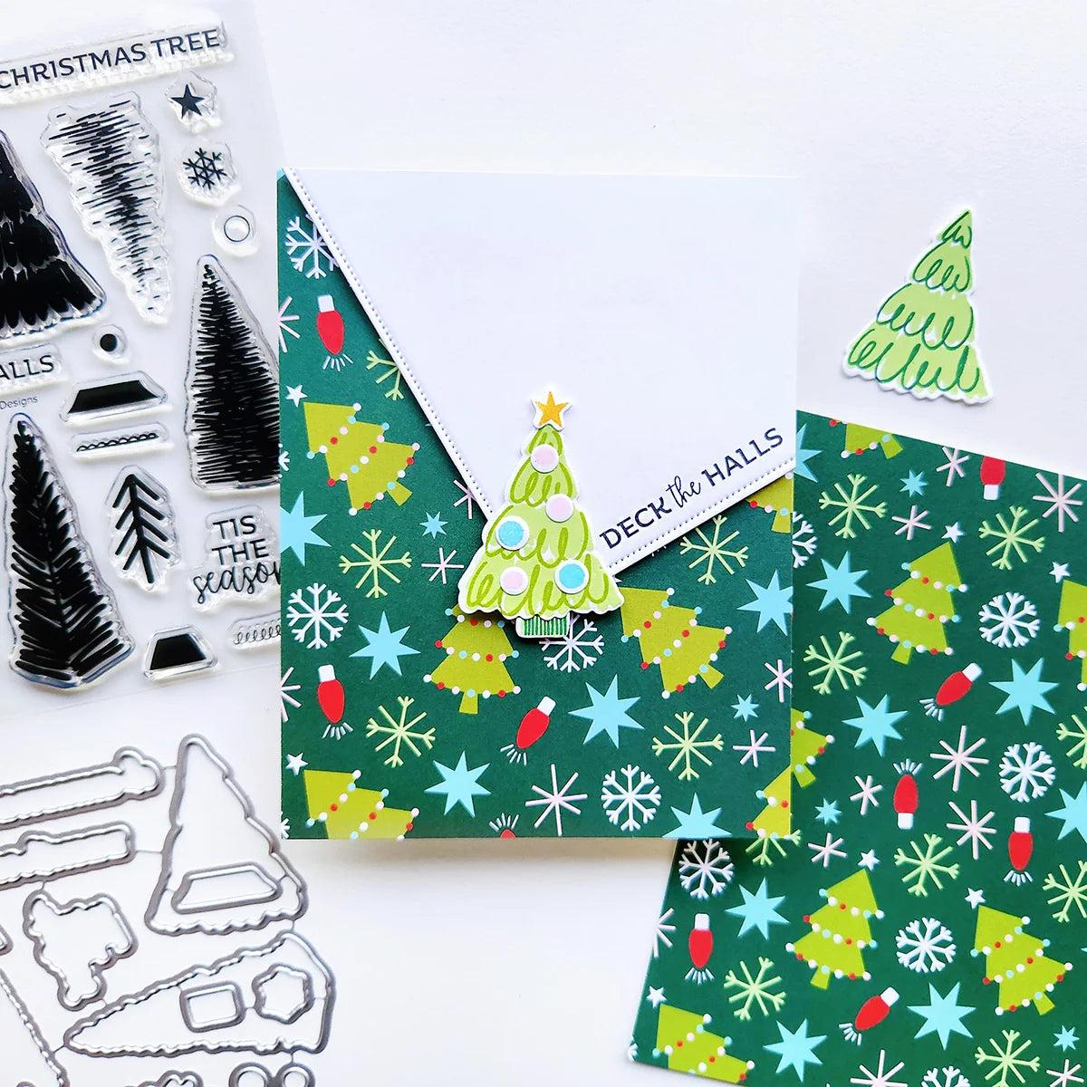 Catherine Pooler Designs - Clear Stamps - Festive Firs-ScrapbookPal