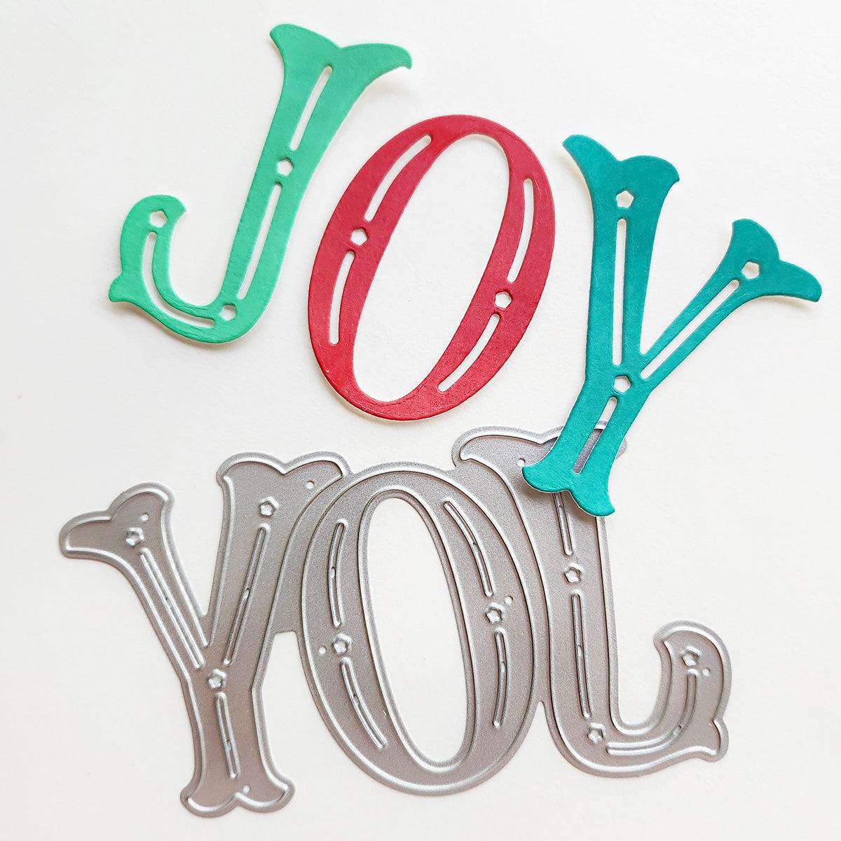 Catherine Pooler Designs - Dies - Festive Joy Word-ScrapbookPal