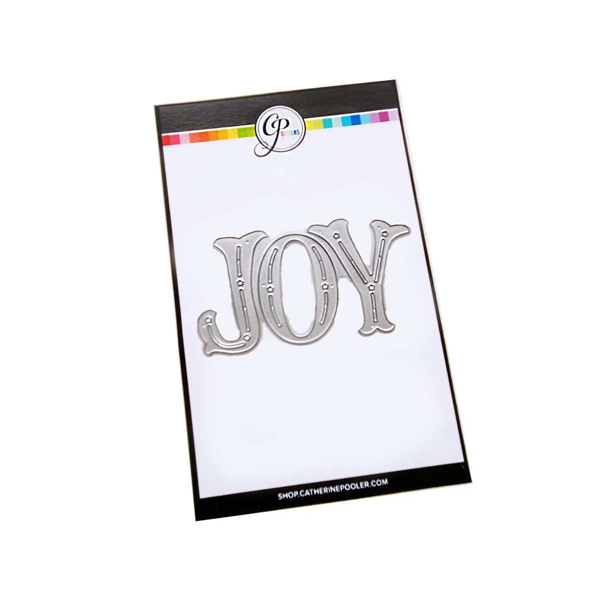 Catherine Pooler Designs - Dies - Festive Joy Word-ScrapbookPal