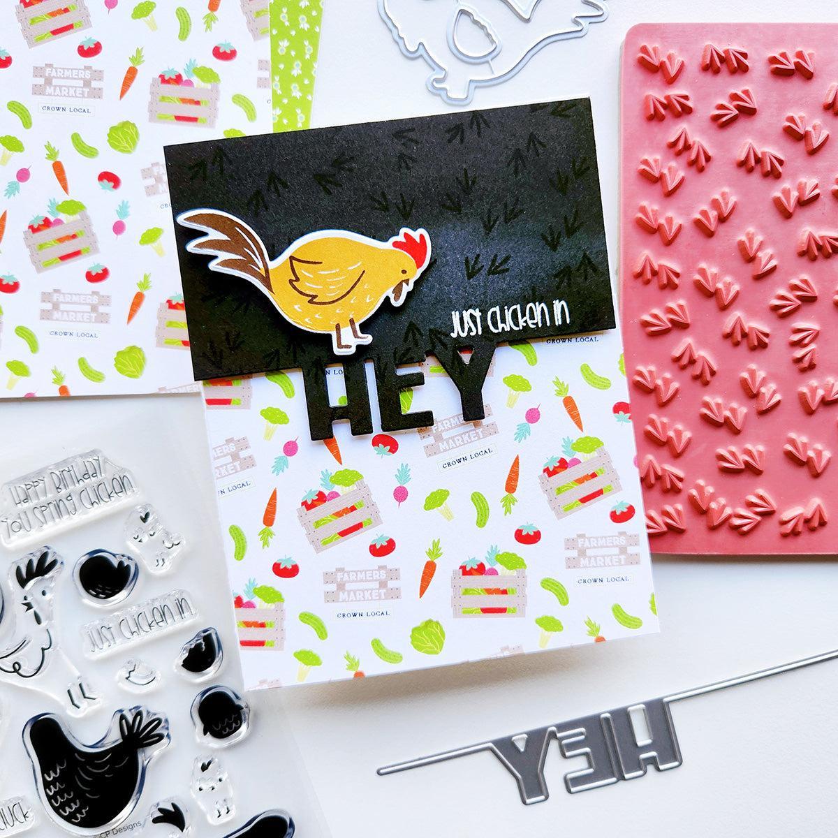 Catherine Pooler Designs - Dies - Hanging Hey Word-ScrapbookPal