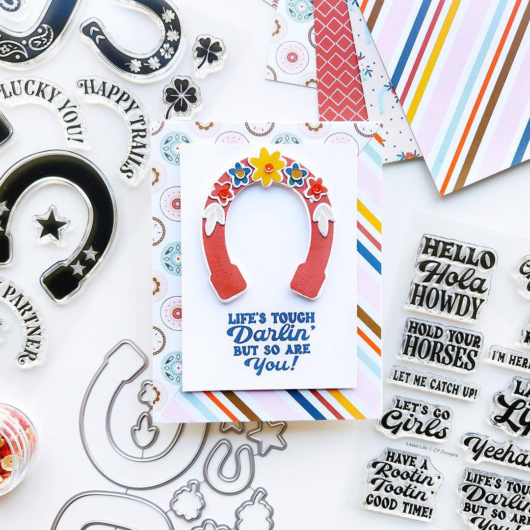 Catherine Pooler Designs - Dies - Happy Horseshoes-ScrapbookPal