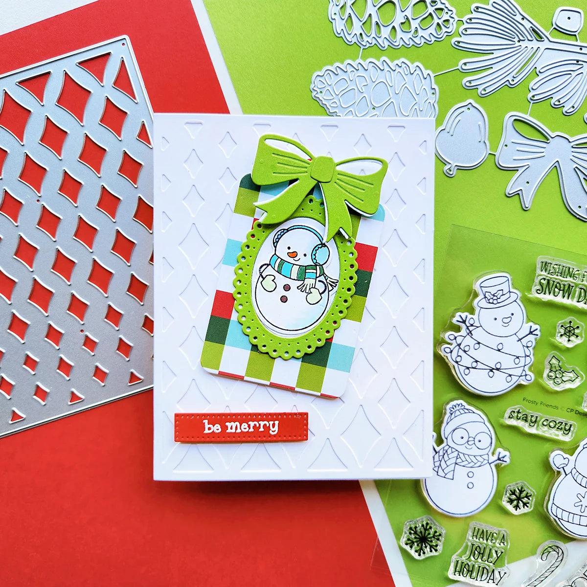 Catherine Pooler Designs - Dies - Holiday Sparkle Cover Plate-ScrapbookPal