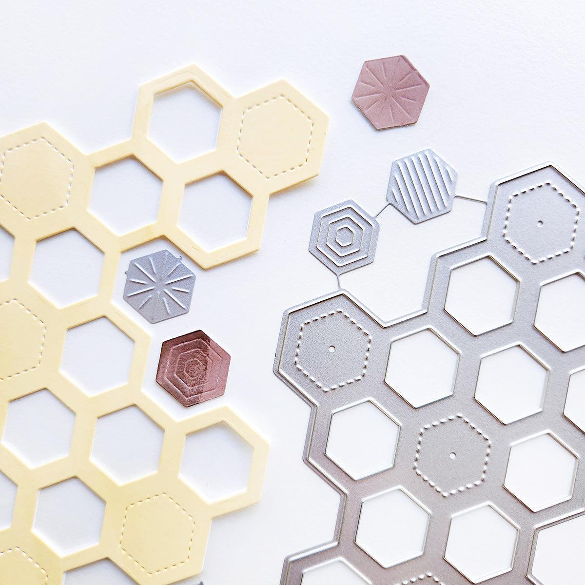 Catherine Pooler Designs - Dies - Honeycomb-ScrapbookPal