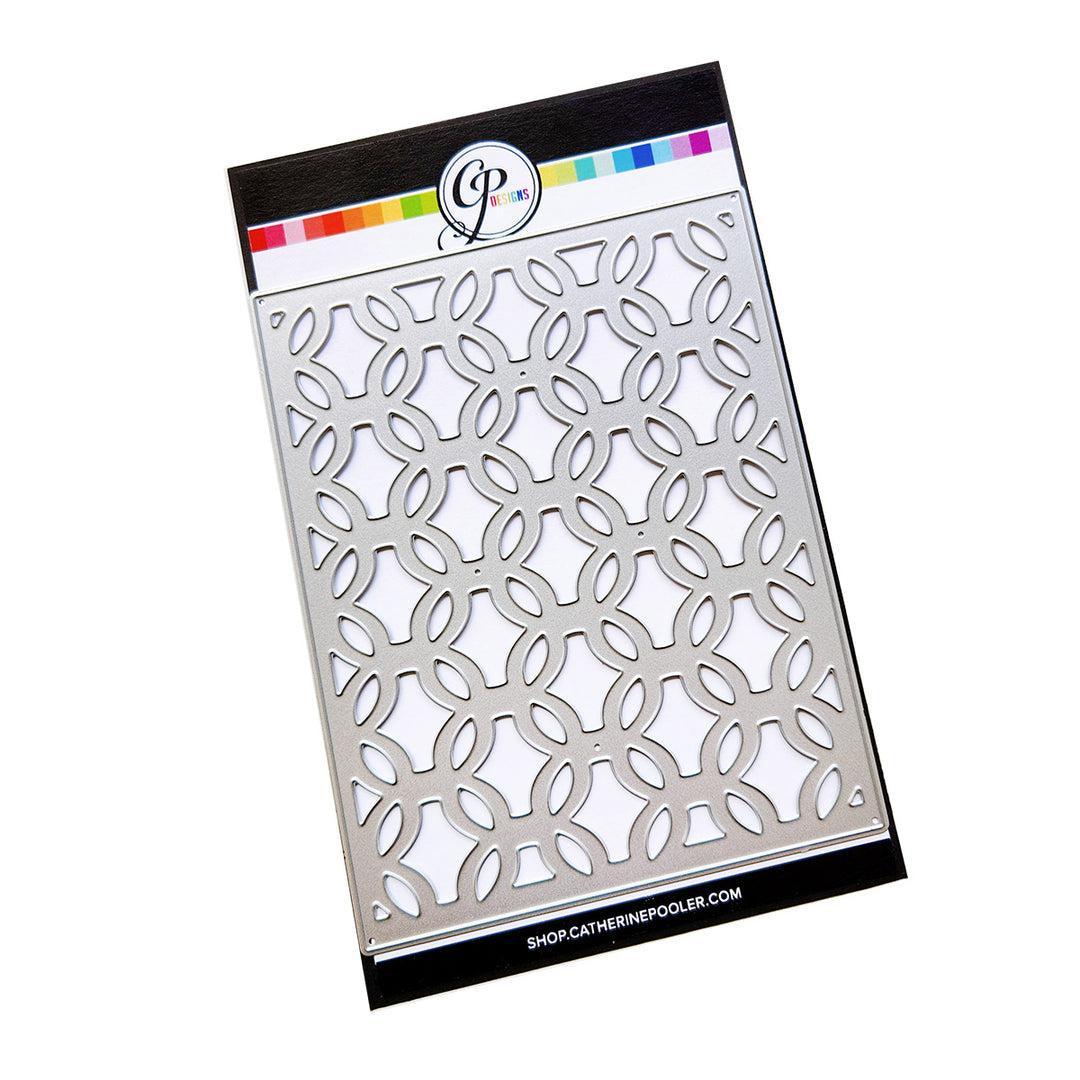 Catherine Pooler Designs - Dies - Lattice Love Cover Plate-ScrapbookPal