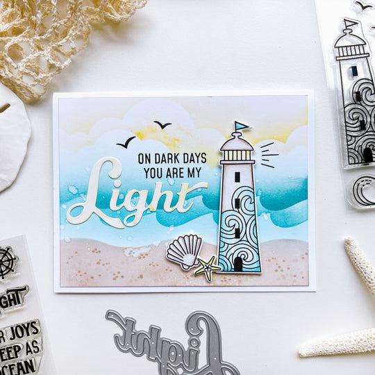 Catherine Pooler Designs - Dies - Light Word-ScrapbookPal
