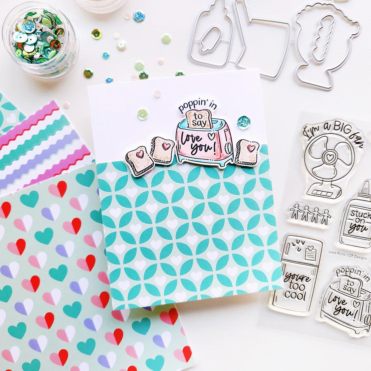Catherine Pooler Designs - Clear Stamps - Love Puns-ScrapbookPal