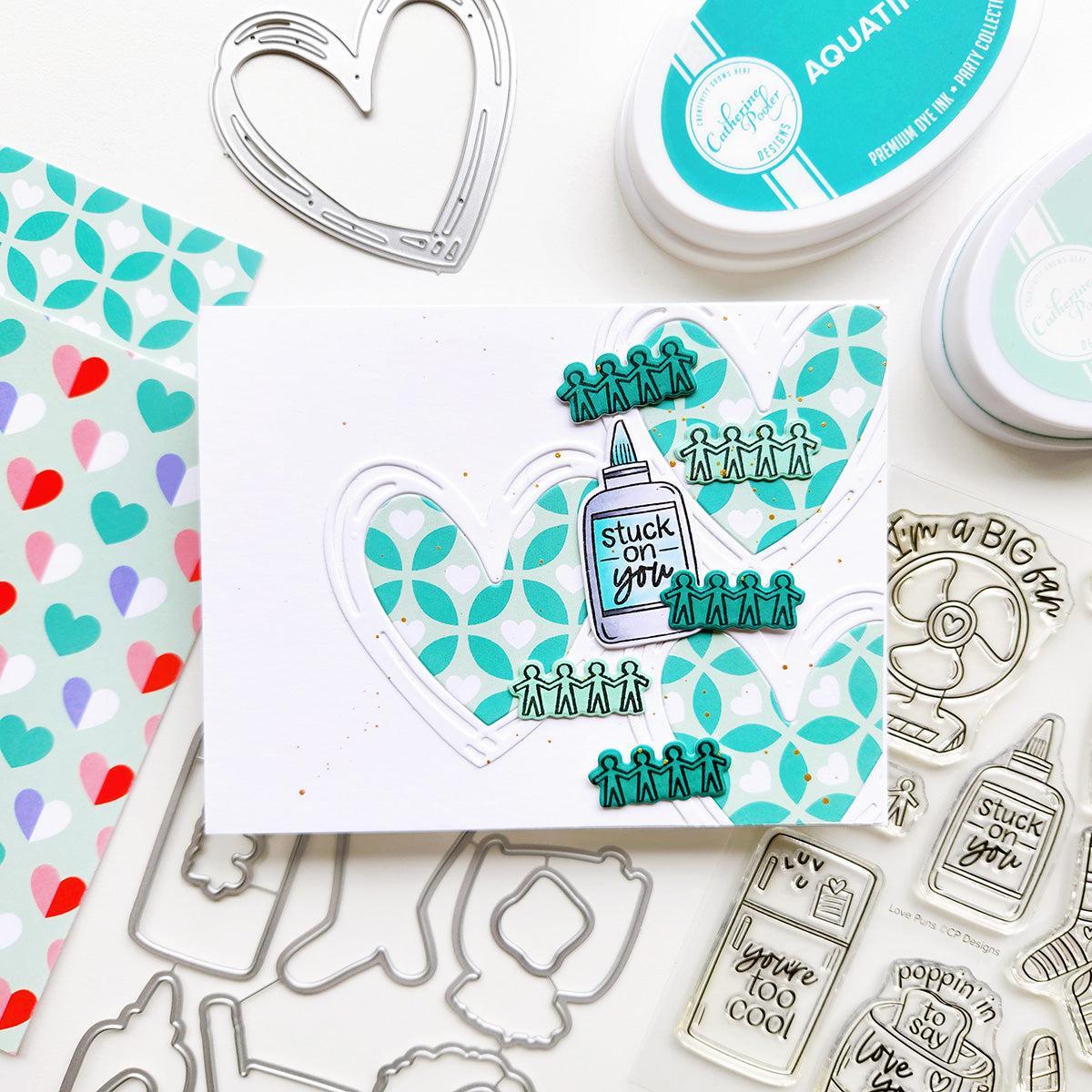 Catherine Pooler Designs - Clear Stamps - Love Puns-ScrapbookPal