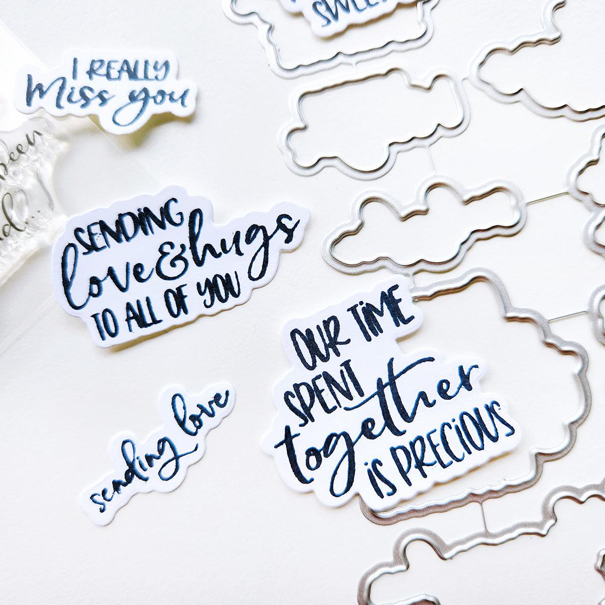 Catherine Pooler Designs - Dies - Loving Words-ScrapbookPal