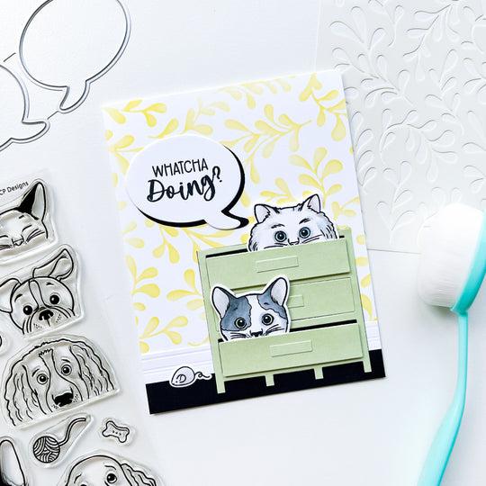 Catherine Pooler Designs - Dies - More Peeking Pets-ScrapbookPal