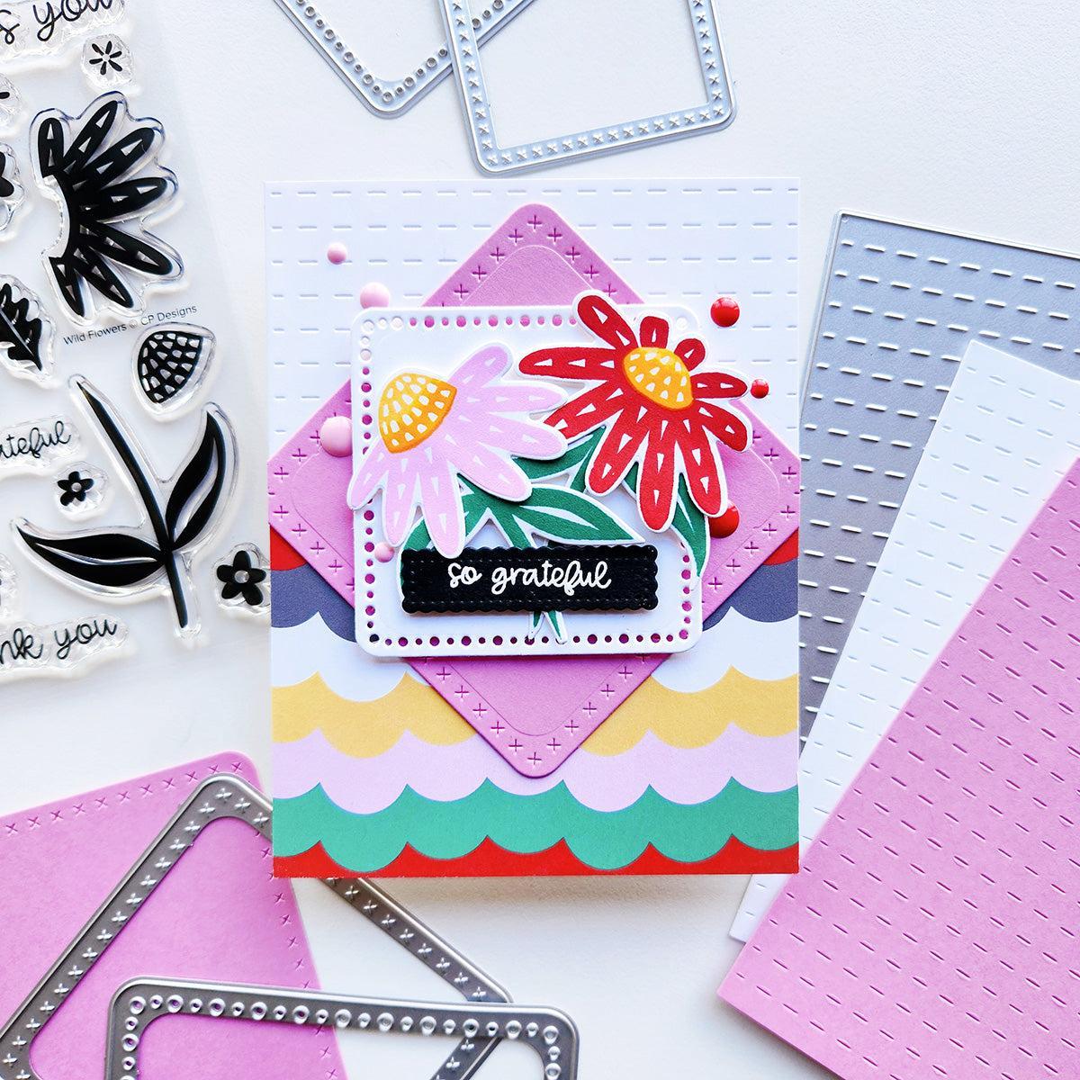 Catherine Pooler Designs - Dies - Noughts &amp; Crosses-ScrapbookPal