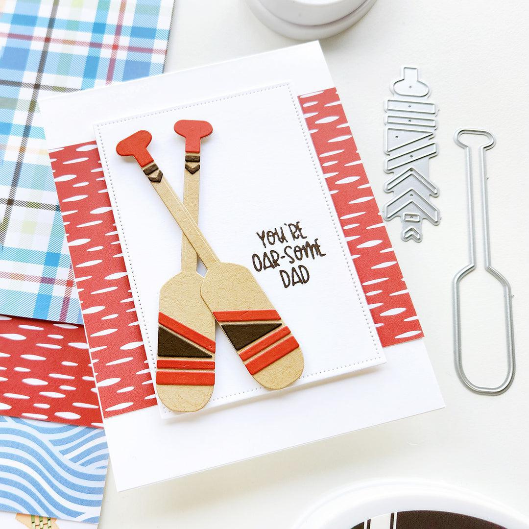 Catherine Pooler Designs - Dies - Patterned Paddle-ScrapbookPal