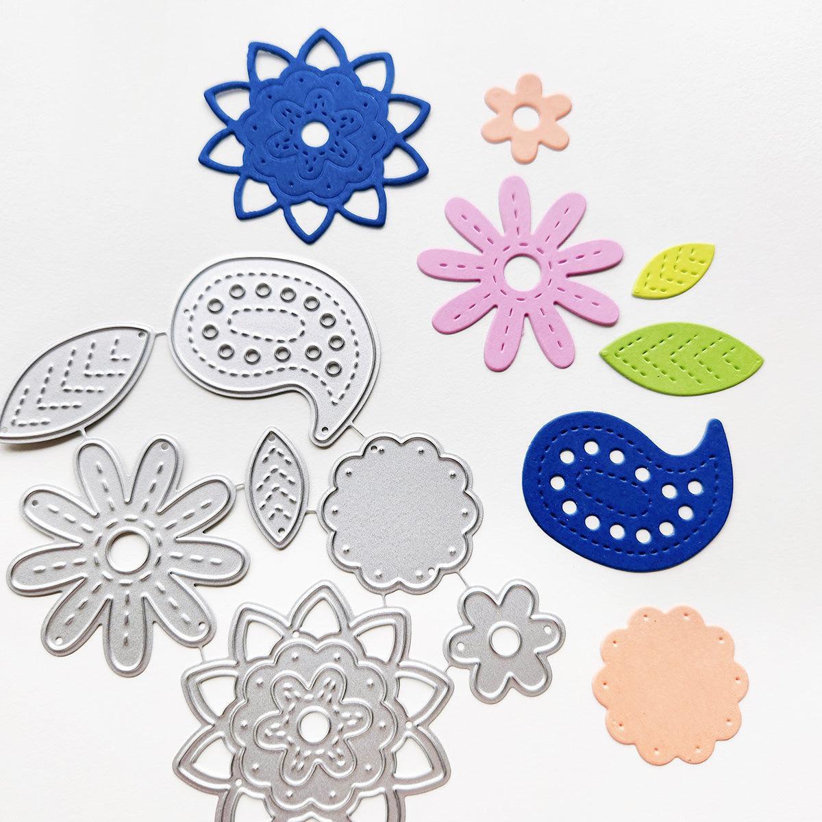 Catherine Pooler Designs - Dies - Petals &amp; Paisley-ScrapbookPal