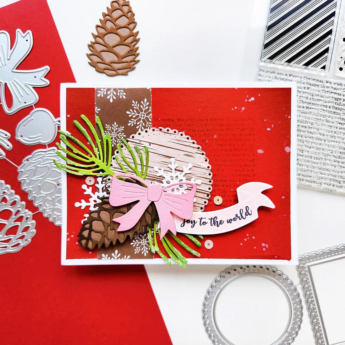 Catherine Pooler Designs - Dies - Pinecone &amp; Pine-ScrapbookPal