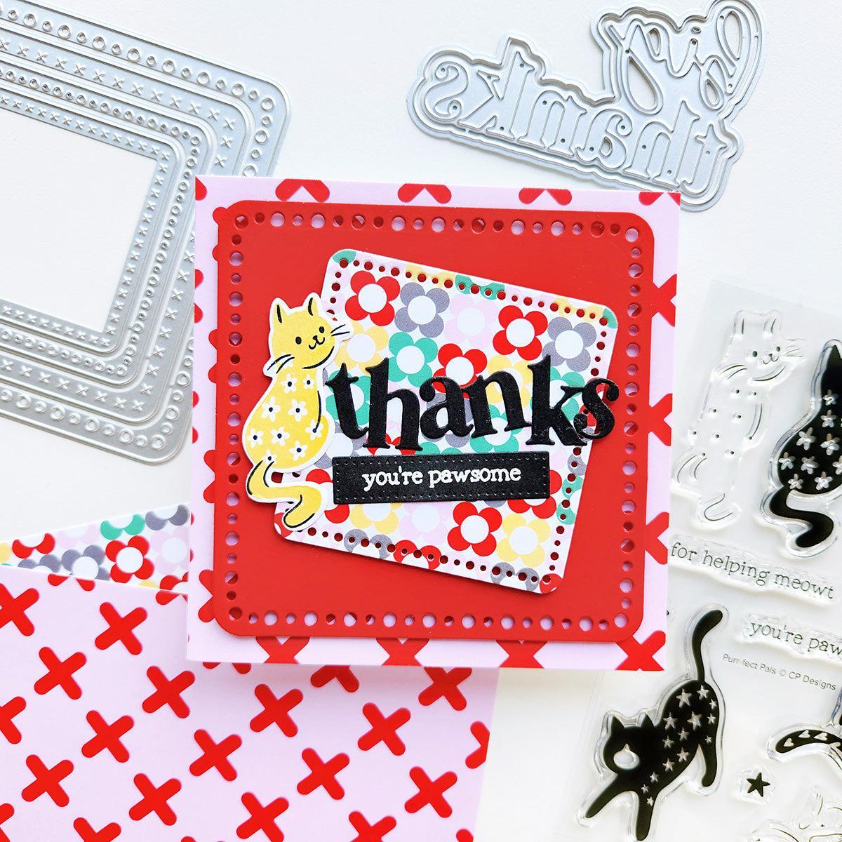 Catherine Pooler Designs - Clear Stamps - Purr-fect Pals-ScrapbookPal