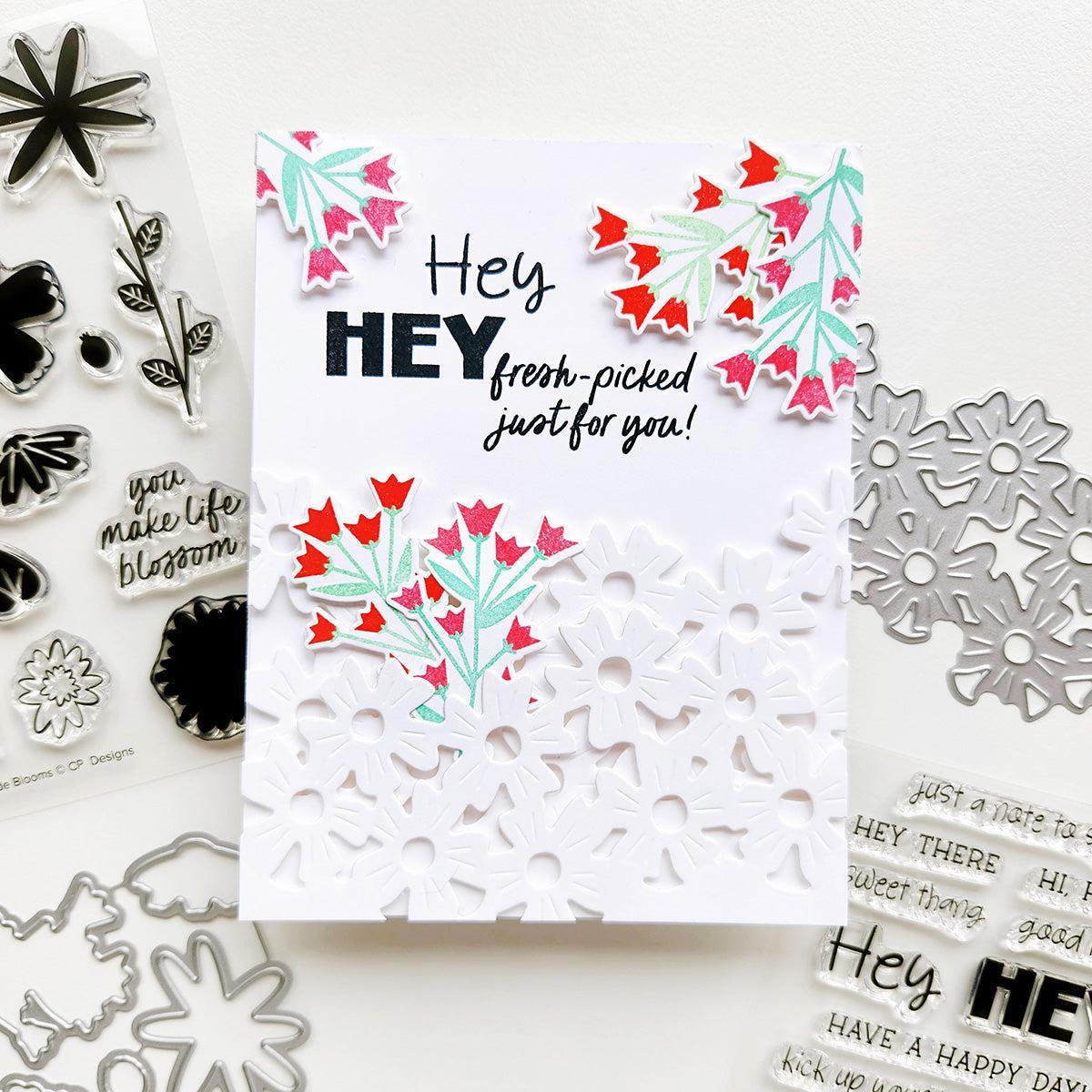 Catherine Pooler Designs - Clear Stamps - Roadside Blooms-ScrapbookPal