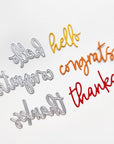 Catherine Pooler Designs - Dies - Scripted Sentiments Trio-ScrapbookPal