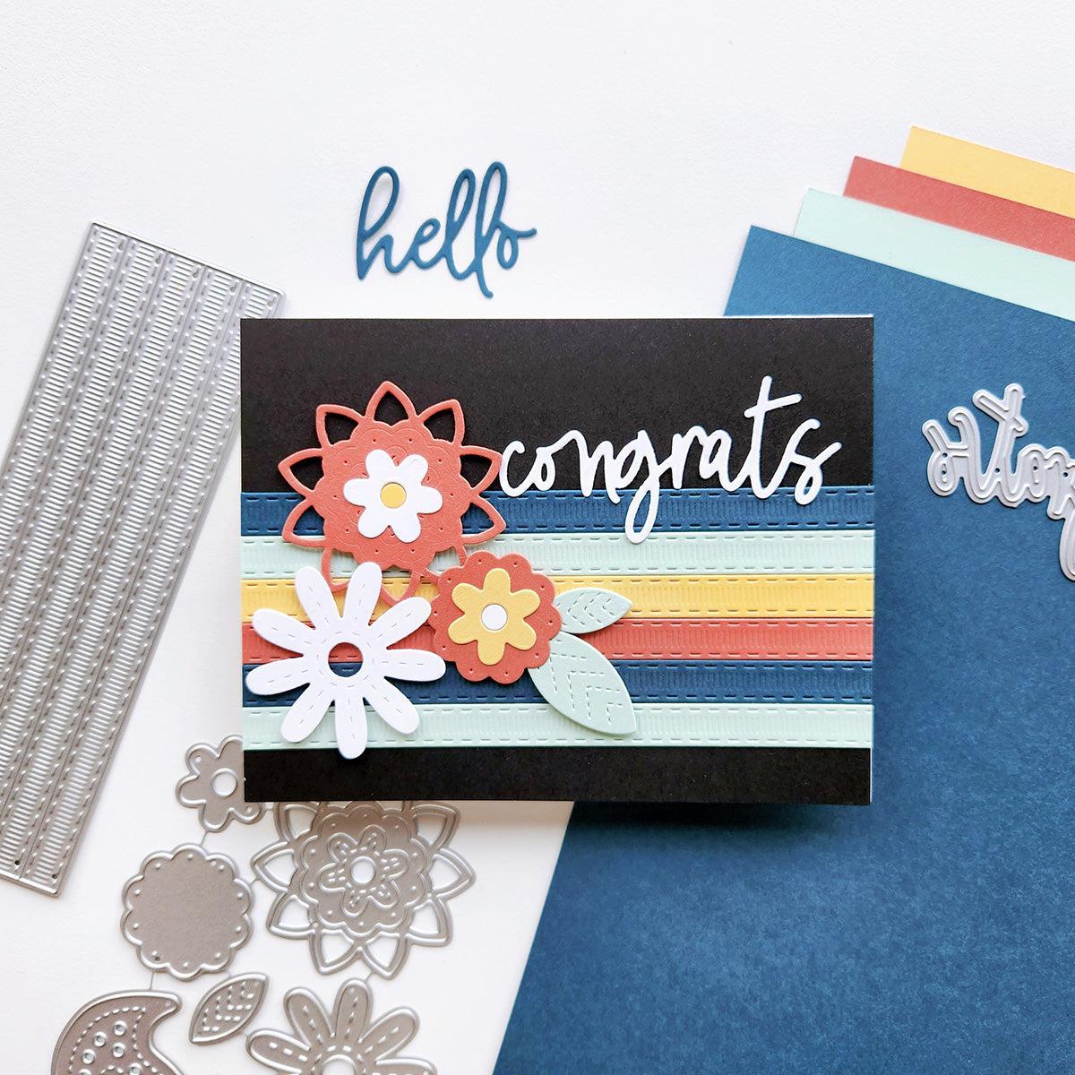 Catherine Pooler Designs - Dies - Scripted Sentiments Trio-ScrapbookPal