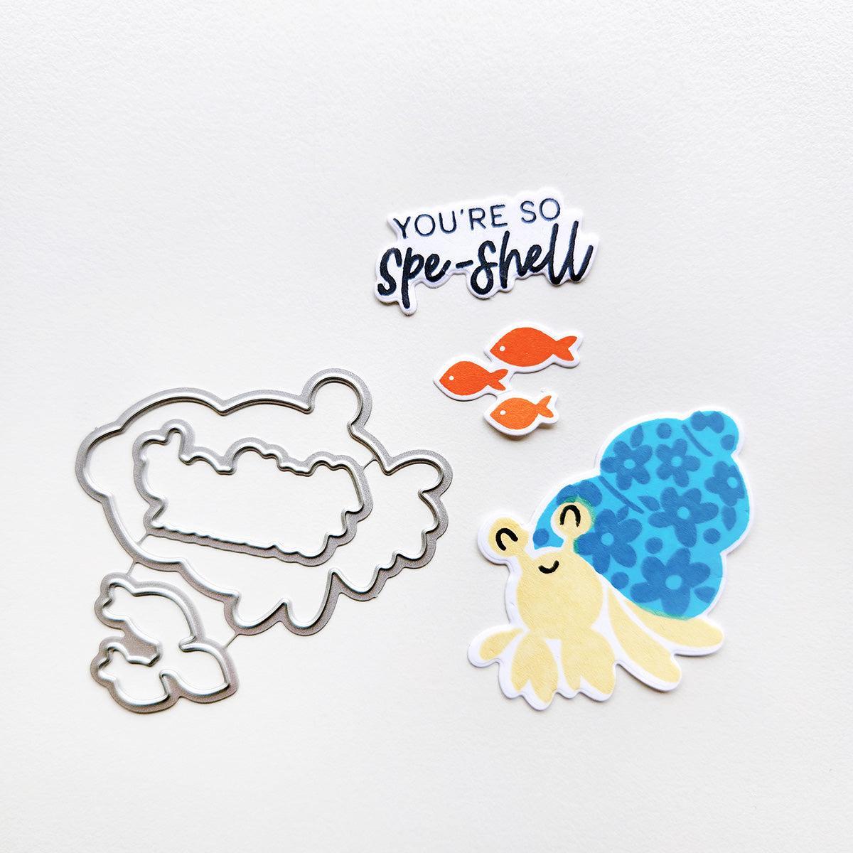 Catherine Pooler Designs - Dies - Spe-shell Friend-ScrapbookPal