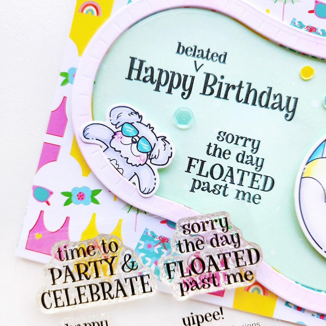 Catherine Pooler Designs - Dies - Sunny Birthday Sentiments-ScrapbookPal