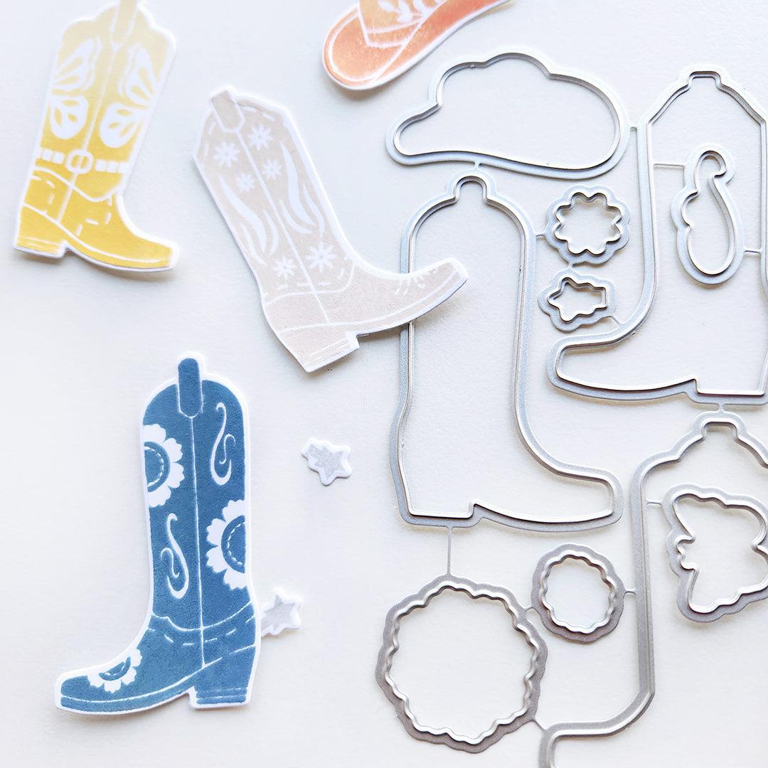 Catherine Pooler Designs - Dies - These Boots-ScrapbookPal
