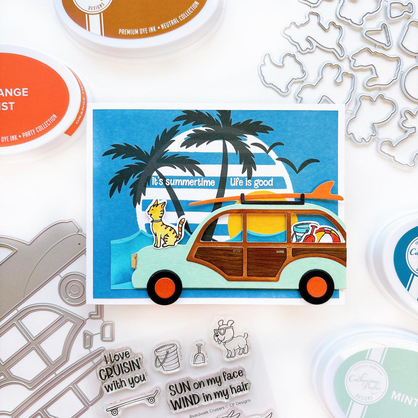 Catherine Pooler Designs - Dies - Woodie Wagon-ScrapbookPal