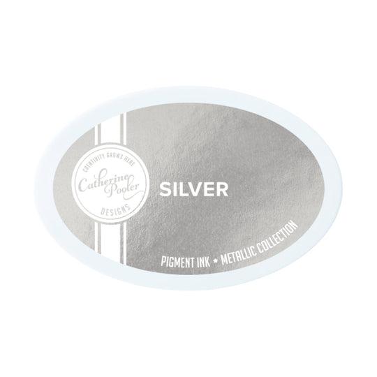 Catherine Pooler Designs - Ink Pad - Silver Metallic-ScrapbookPal
