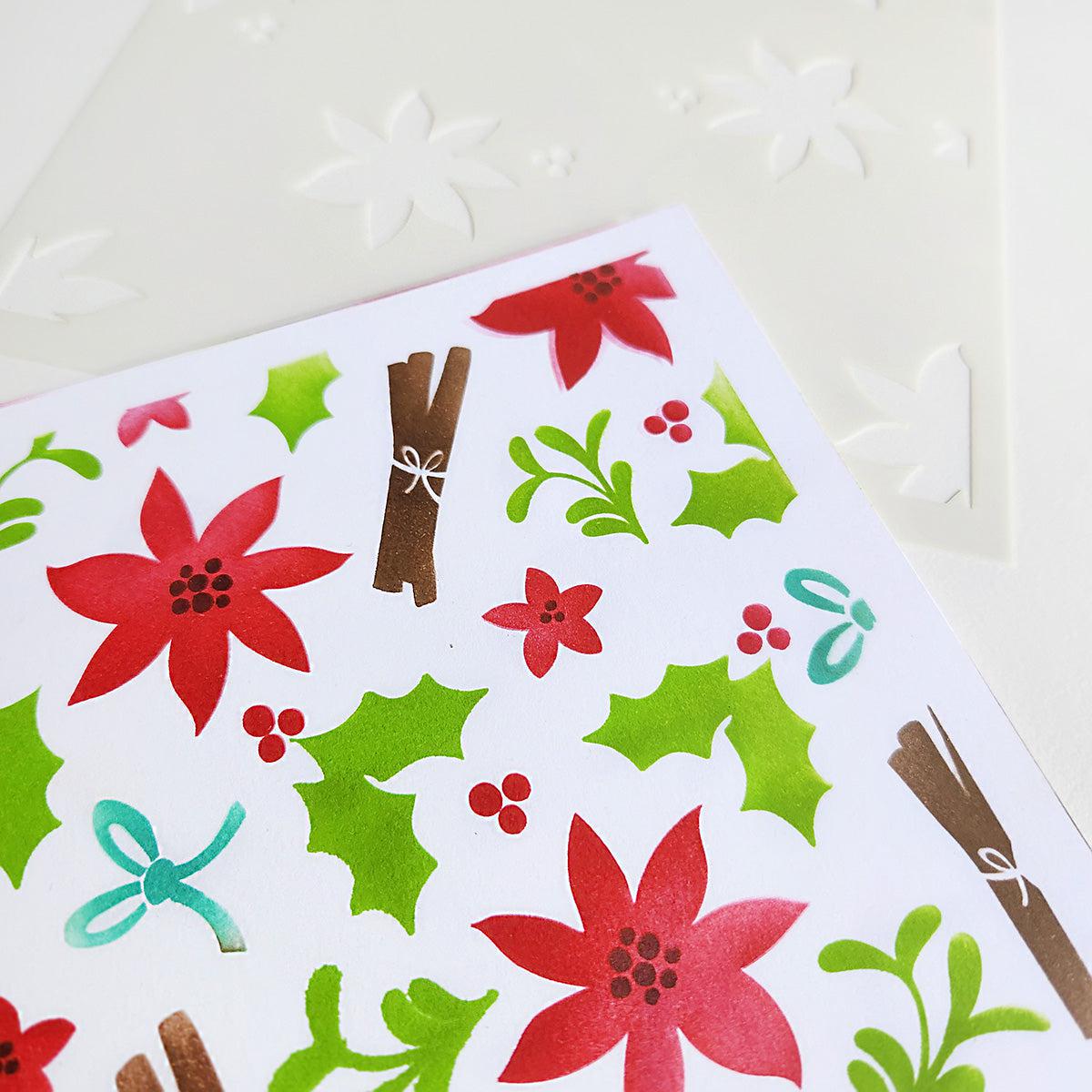 Catherine Pooler Designs - Layered Stencils - Holiday Mix-ScrapbookPal