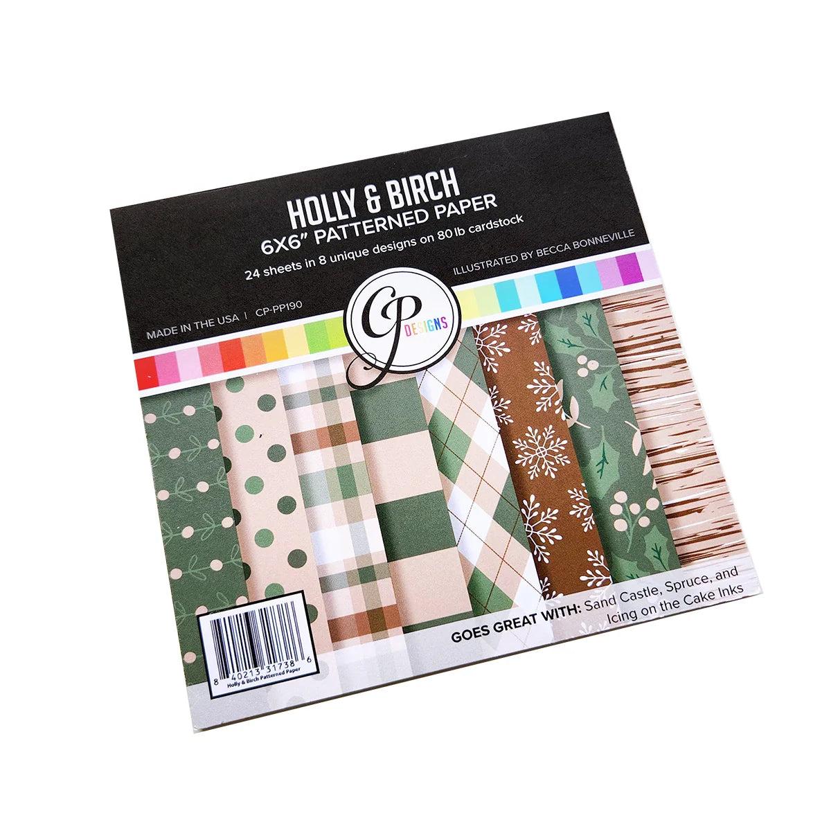 Catherine Pooler Designs - Patterned Paper - Holly &amp; Birch-ScrapbookPal