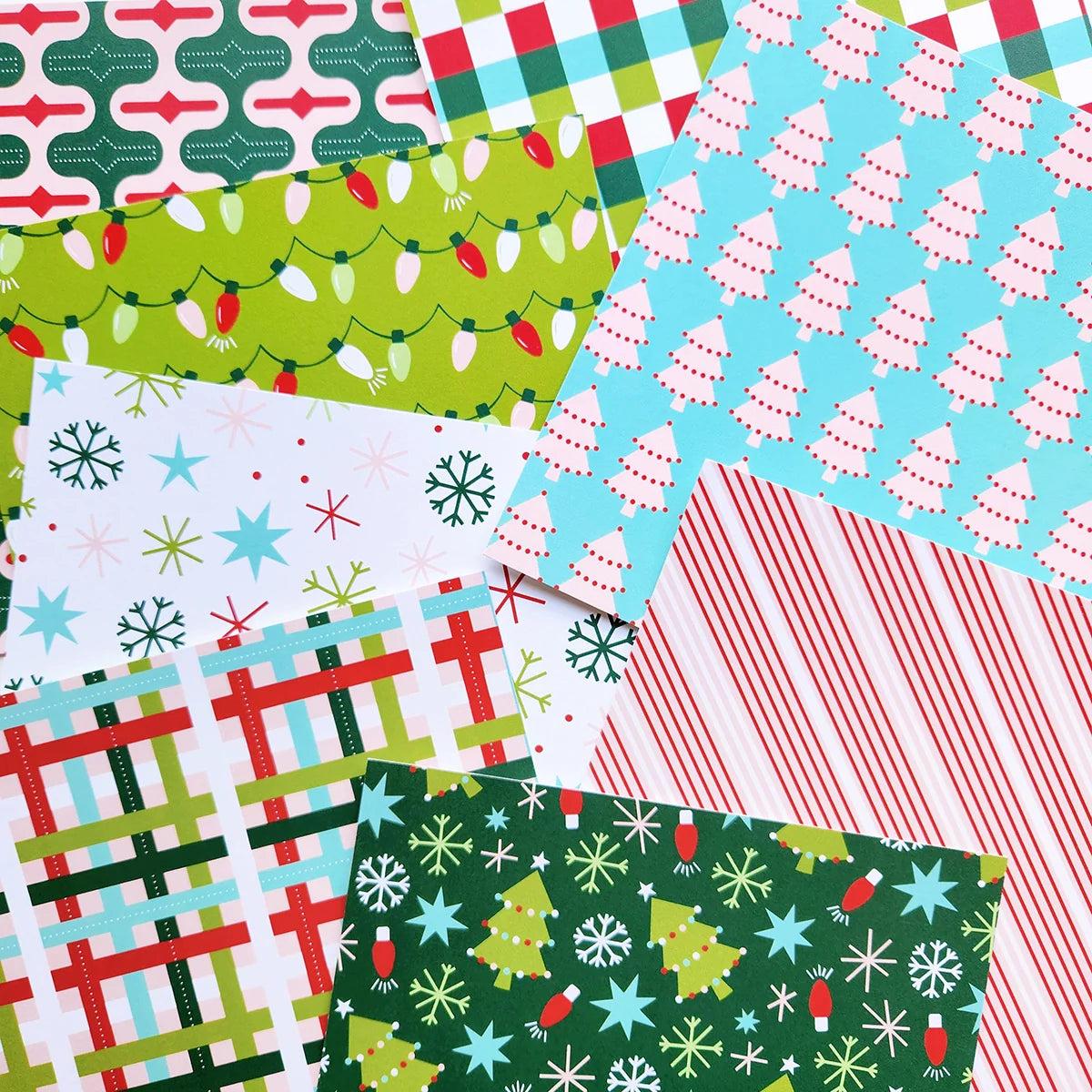 Catherine Pooler Designs - Patterned Paper - Jolly &amp; Bright-ScrapbookPal