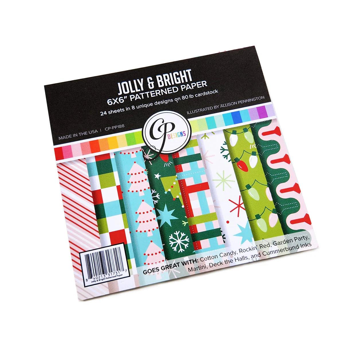 Catherine Pooler Designs - Patterned Paper - Jolly &amp; Bright-ScrapbookPal