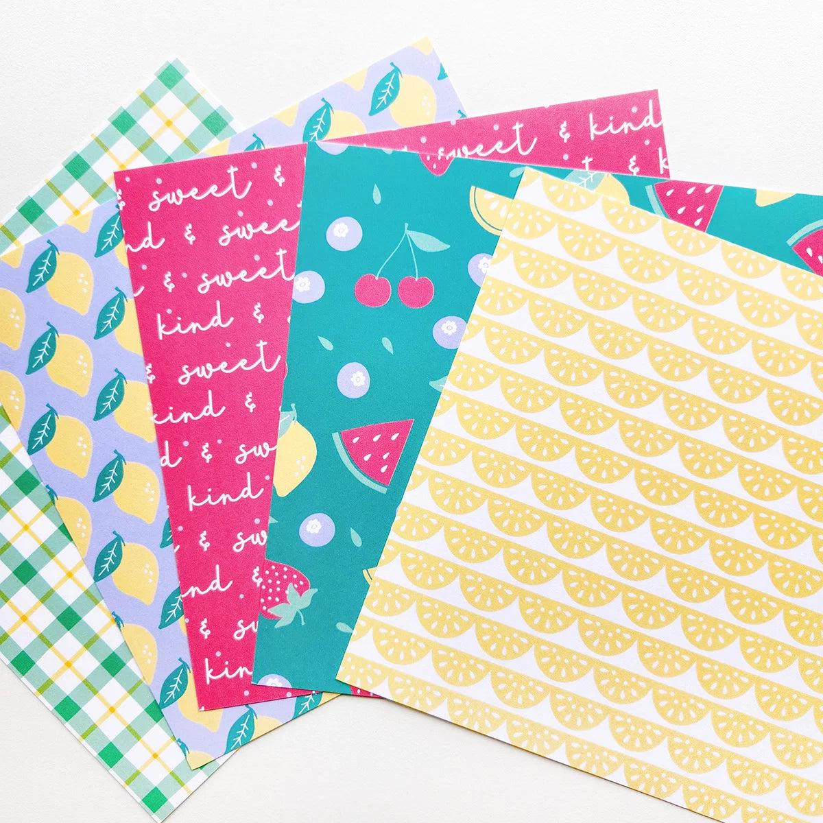 Catherine Pooler Designs - Patterned Paper - Signature Kind & Sweet-ScrapbookPal