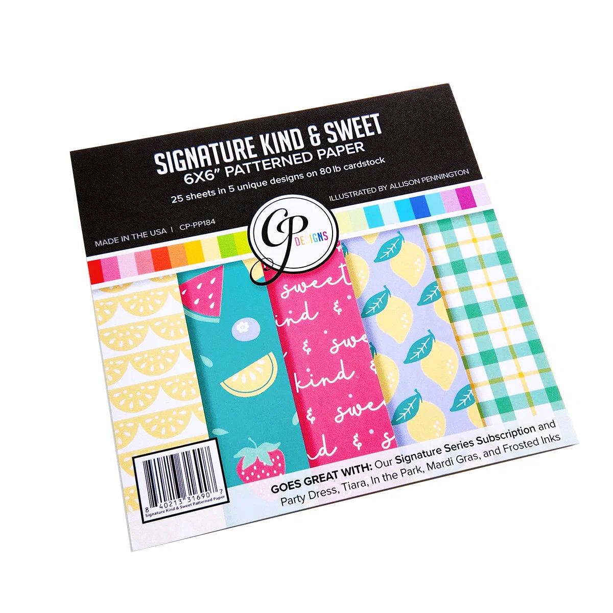 Catherine Pooler Designs - Patterned Paper - Signature Kind & Sweet-ScrapbookPal