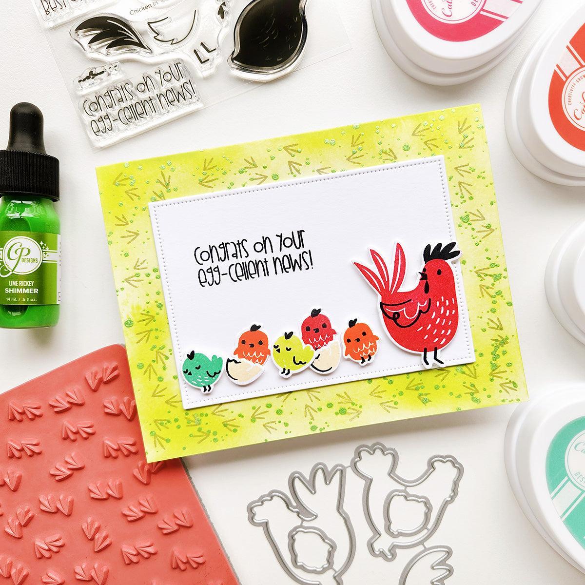 Catherine Pooler Designs - Shimmer Ink - Lime Rickey-ScrapbookPal
