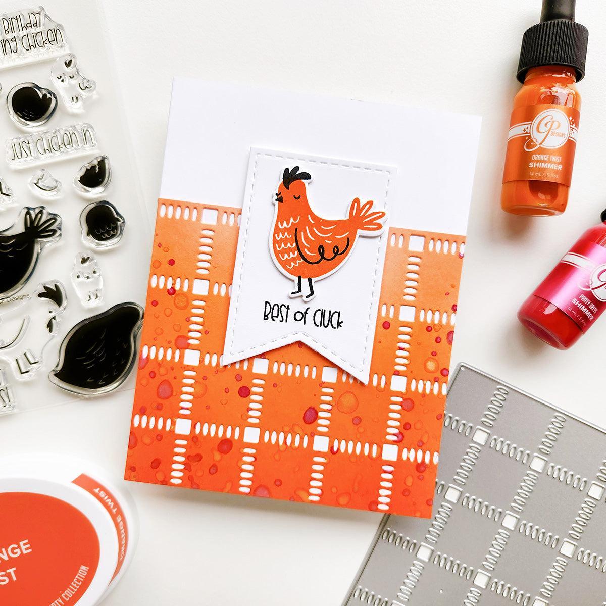 Catherine Pooler Designs - Shimmer Ink - Orange Twist-ScrapbookPal