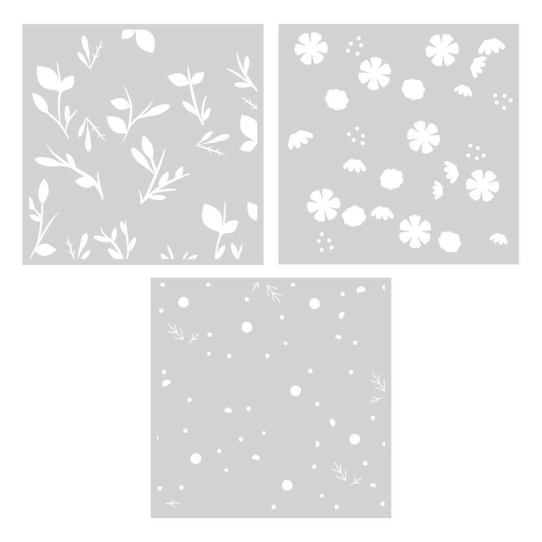 Catherine Pooler Designs - Stencils - Floral Fancy-ScrapbookPal