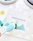 Catherine Pooler Designs - Stencils - Peak View-ScrapbookPal