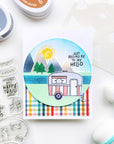 Catherine Pooler Designs - Stencils - Peak View-ScrapbookPal