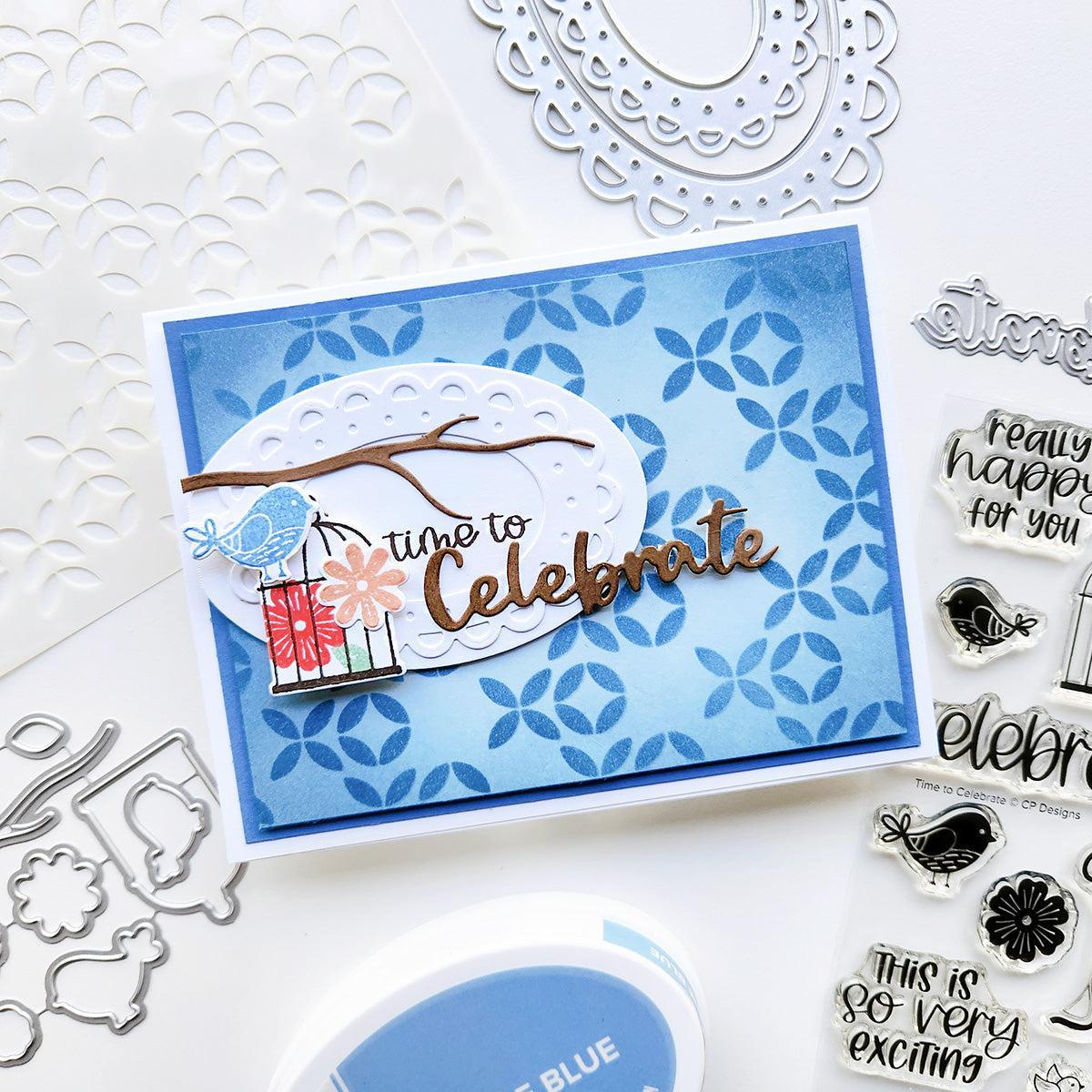 Catherine Pooler Designs - Stencils - Time to Bloom-ScrapbookPal