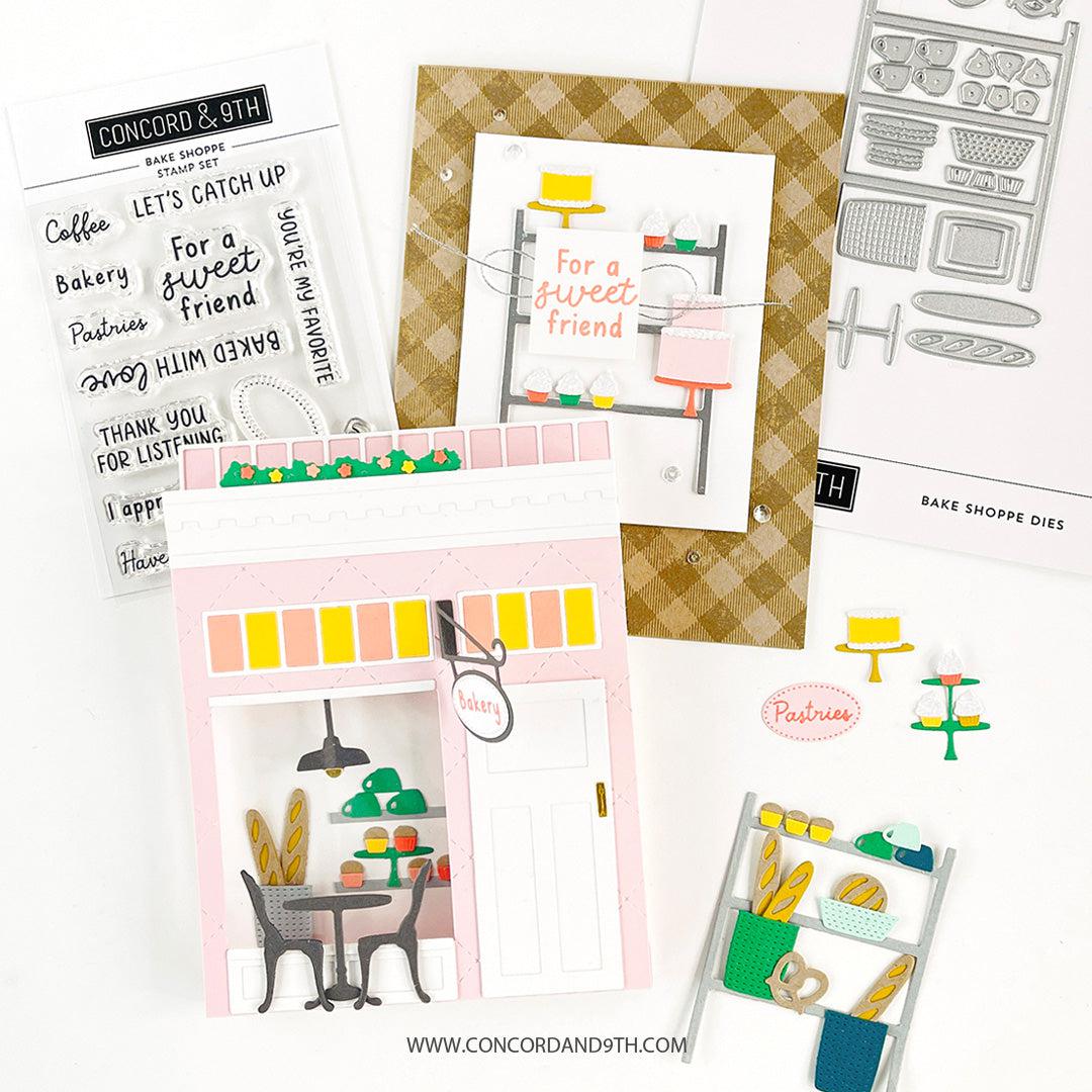 Concord &amp; 9th - Clear Stamps - Bake Shoppe-ScrapbookPal