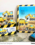 Pretty Pink Posh - Dies - Construction Trucks