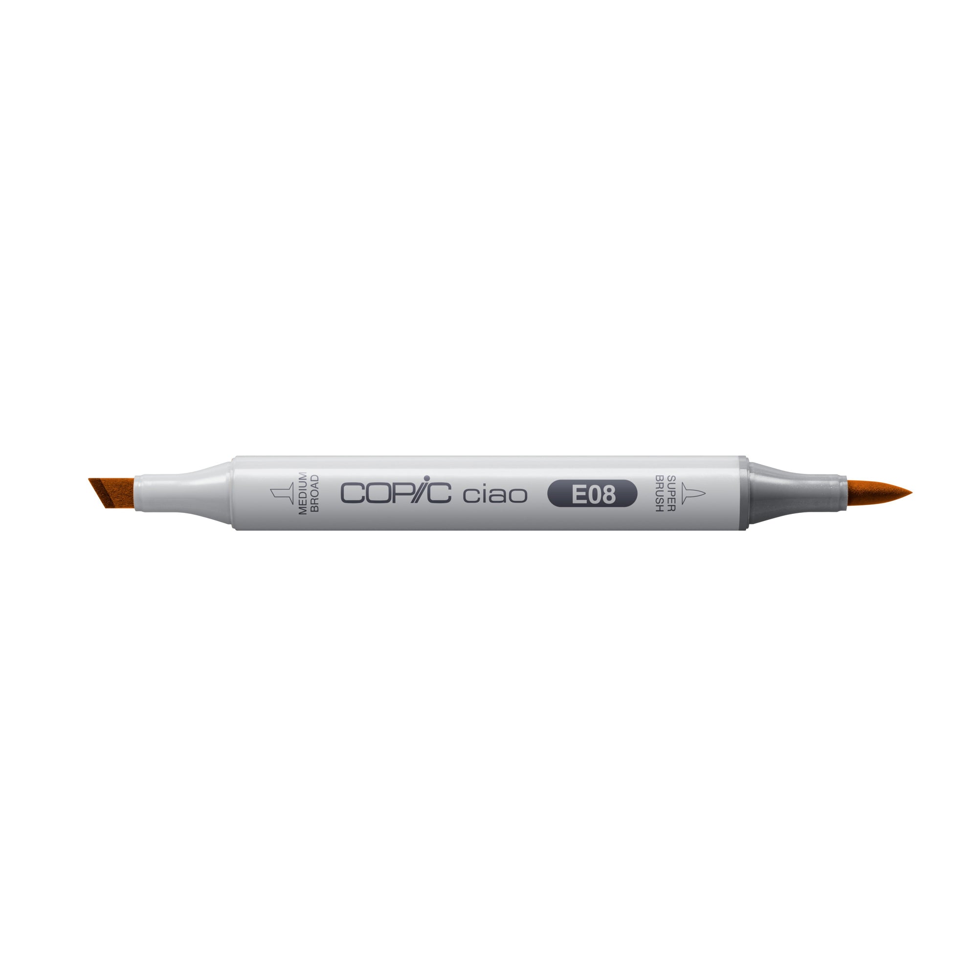 Copic - Ciao Marker - Brown - E08-ScrapbookPal