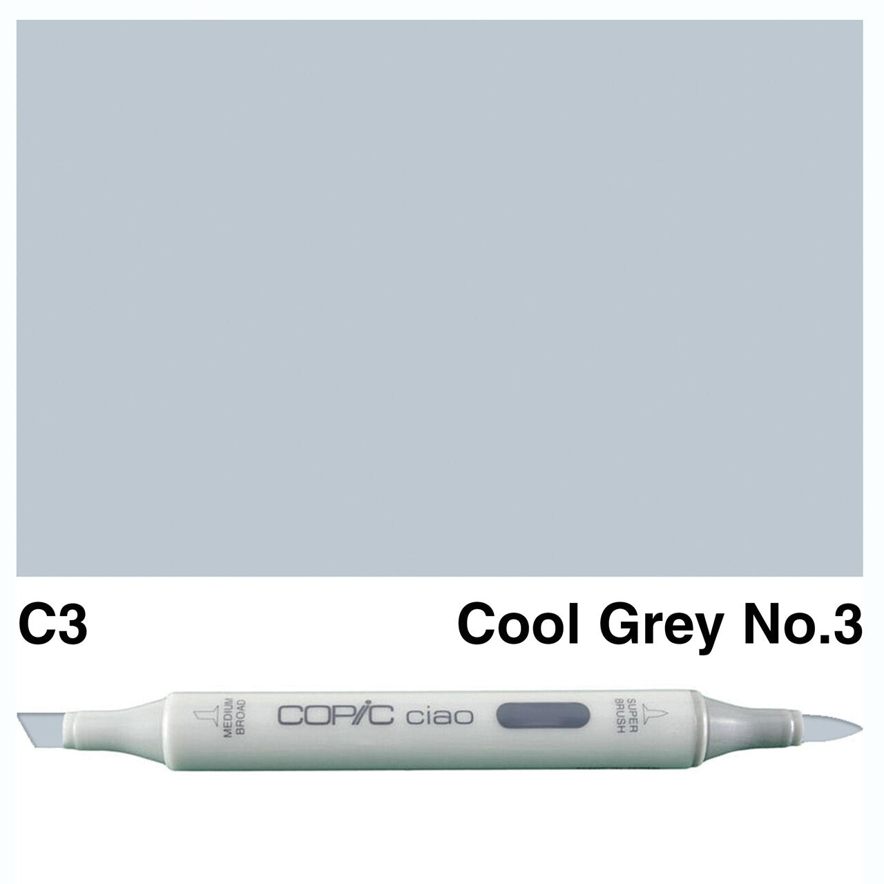 Copic - Ciao Marker - Cool Gray - C3-ScrapbookPal