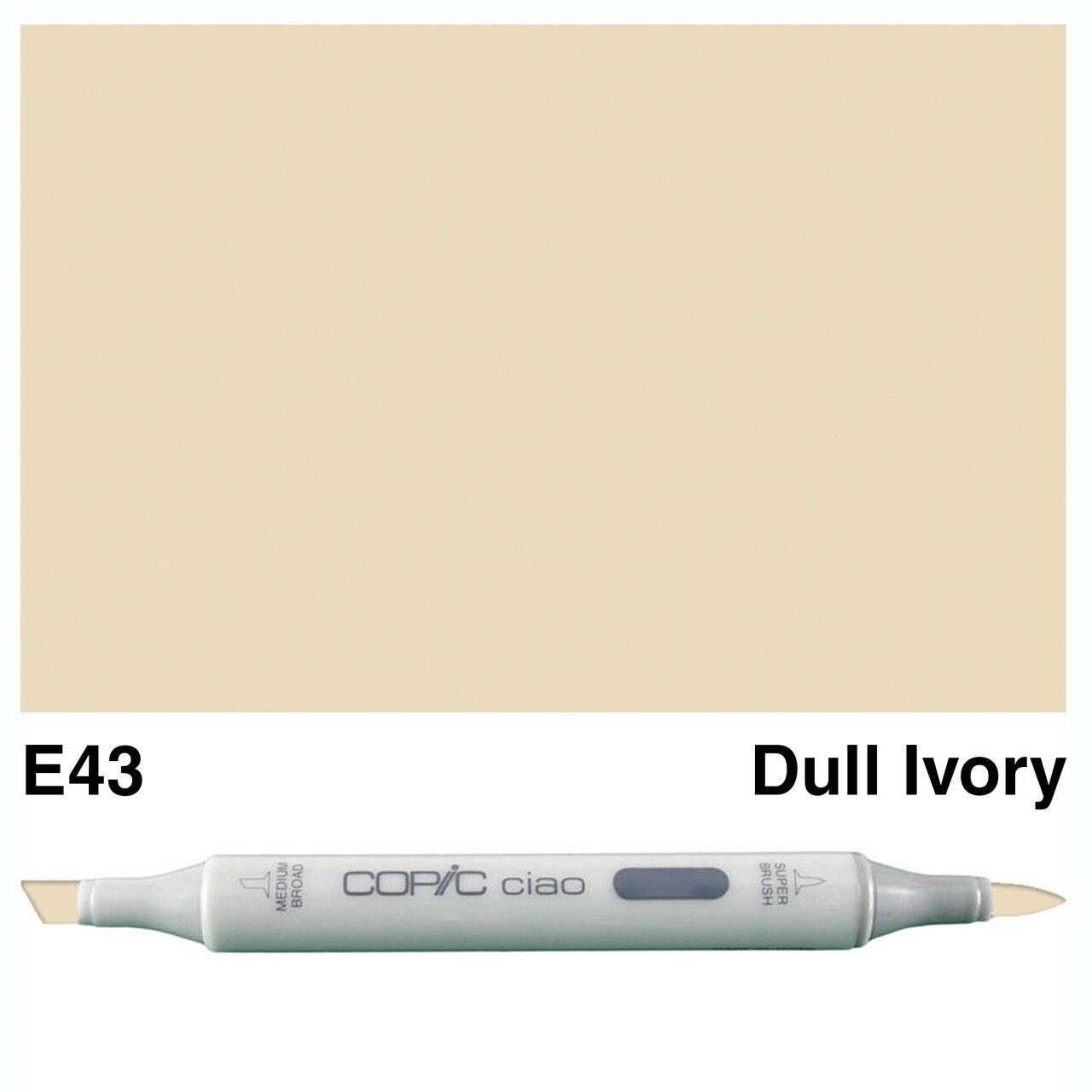 Copic - Ciao Marker - Dull Ivory - E43-ScrapbookPal