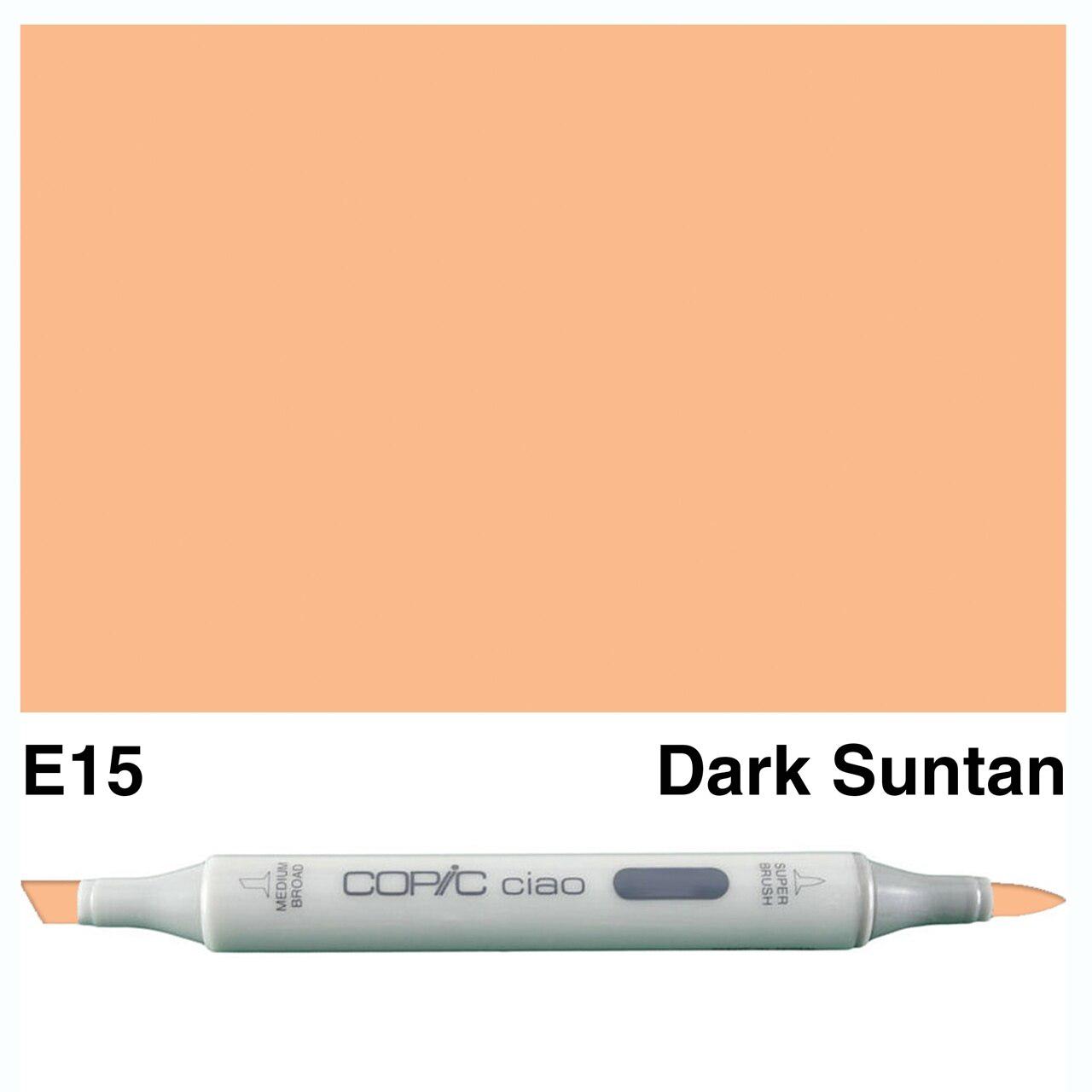 Copic - Ciao Marker - Earthenware - E15-ScrapbookPal