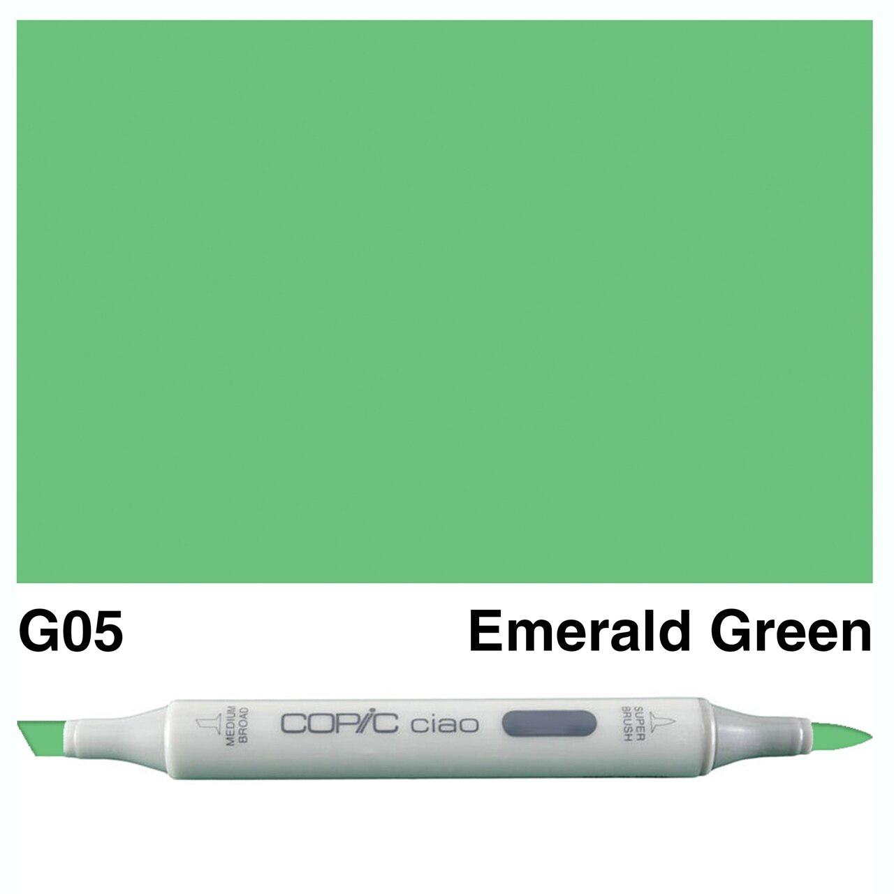 Copic - Ciao Marker - Emerald Green - G05-ScrapbookPal