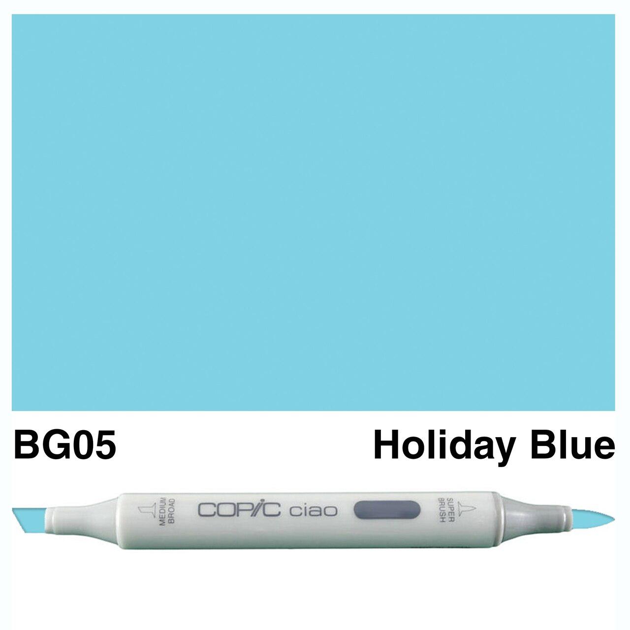 Copic - Ciao Marker - Holiday Blue - BG05-ScrapbookPal