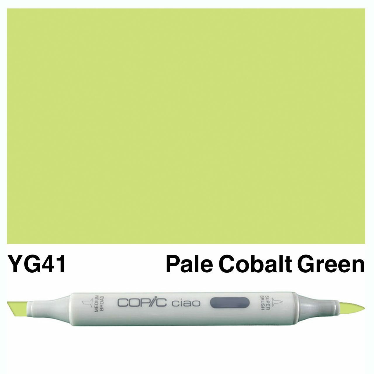 Copic - Ciao Marker - Pale Cobalt Green - YG41-ScrapbookPal