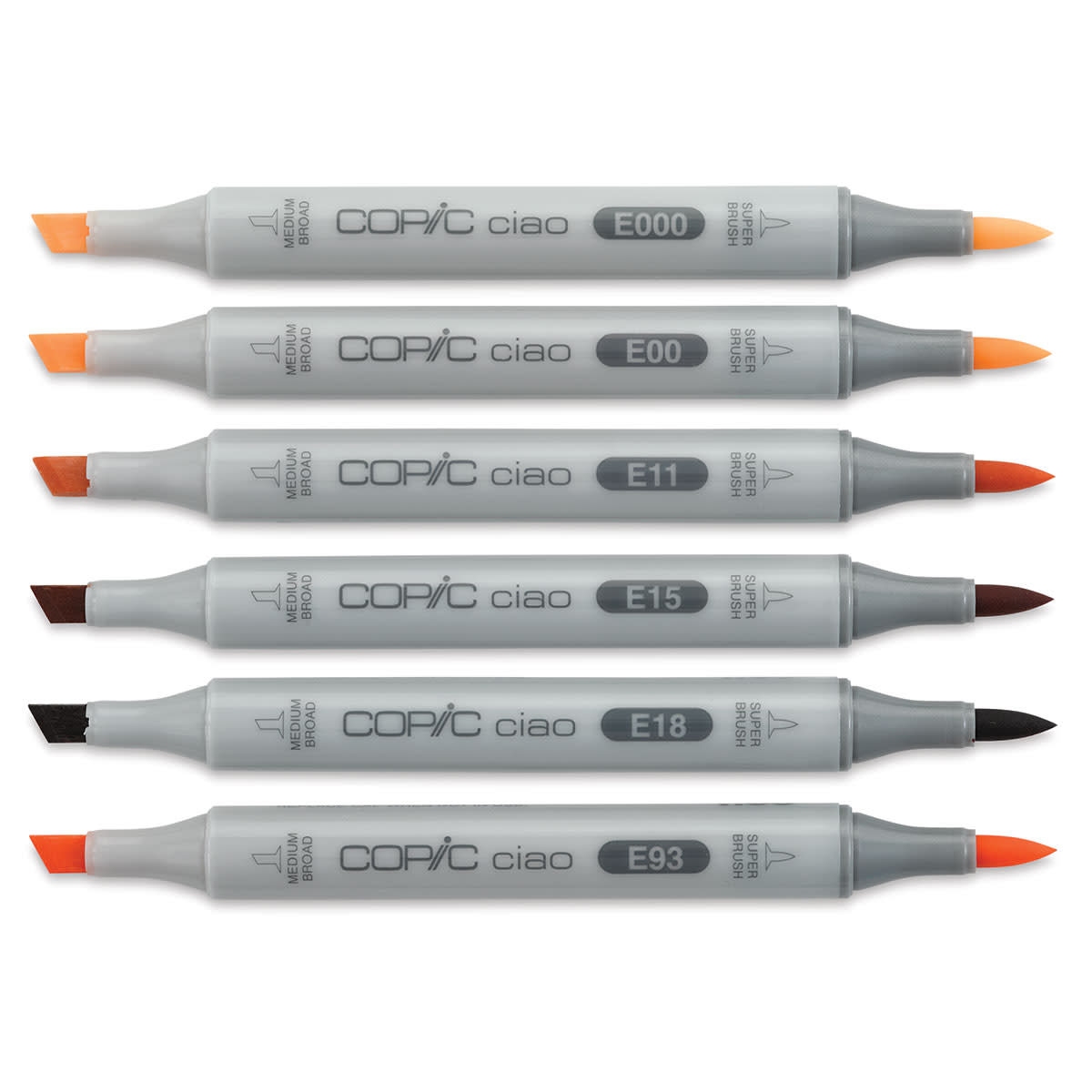 Copic - Ciao Marker Set - Portrait, 6 pk-ScrapbookPal