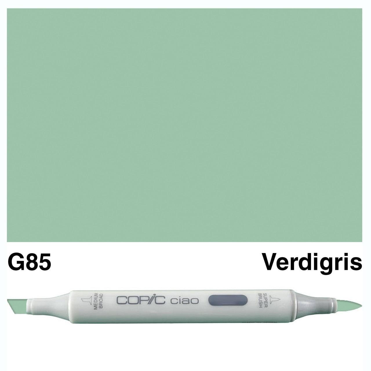 Copic - Ciao Marker - Verdigris - G85-ScrapbookPal